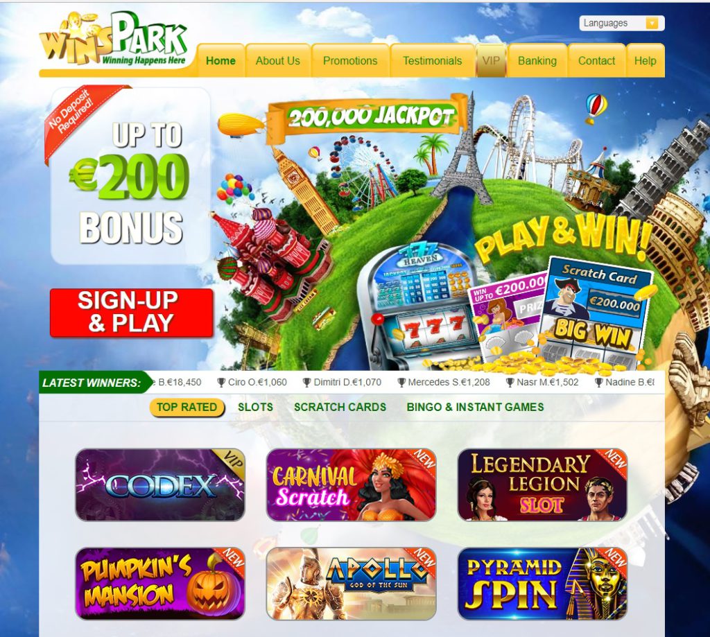 Casino en ligne WinsPark